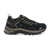 Scarpa da Trekking Uomo CMP Rigel 2.0 Low Waterproof Blu Verde | NonSoloSport