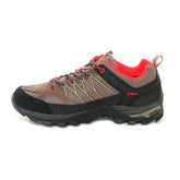 Scarpa Outdoor Uomo CMP Rigel Low Grigio Rosso | NonSoloSport