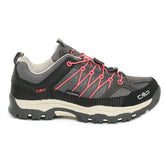 Scarpa da Trekking Ragazzo CMP Rigel Low Waterproof Grigio Rosa | NonSoloSport