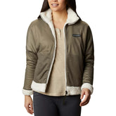 Columbia Giacca Pile Bundle Up Donna Bianco Panna | NonSoloSport