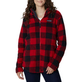 Columbia Giacca West Bend Donna Rosso Nero | NonSoloSport