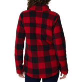 Columbia Giacca West Bend Donna Rosso Nero | NonSoloSport