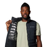 Gilet Uomo Columbia Powder Lite II Nero | NonSoloSport