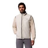 Gilet Pile Uomo Columbia Helvetia Beige | NonSoloSport