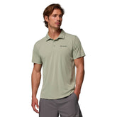 Polo Uomo Columbia Zero Rules Verde Safari | NonSoloSport