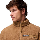 Giacca Pile Uomo Columbia Sherpa Rugged Ridge Marrone | NonSoloSport