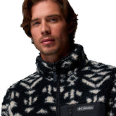 Giacca Pile Uomo Columbia Sherpa Reversibile Winter Pass Nero | NonSoloSport
