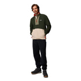 Pile Uomo Columbia Sequoia Grove Verde Beige | NonSoloSport