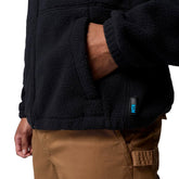 Giacca Pile Uomo Columbia Sherpa Timber Crest MTR Nero | NonSoloSport