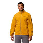 Giacca Pile Uomo Columbia Sherpa Timber Crest MTR Giallo | NonSoloSport