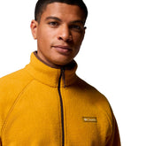 Giacca Pile Uomo Columbia Sherpa Timber Crest MTR Giallo | NonSoloSport