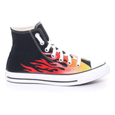 Converse All Star Chuck Taylor Flame Nero Rosso | NonSoloSport