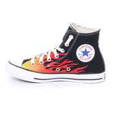 Converse All Star Chuck Taylor Flame Nero Rosso | NonSoloSport