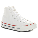 Sneakers Bambino Converse Chuck Taylor All Star Eva Lift Hi Canvas Platform Bianco | NonSoloSport