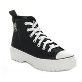 Converse Chuck Taylor All Star Lugged Hi Lift Platform Canvas Bambino Nero | NonSoloSport