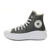 Sneakers Donna Converse Chuck Taylor All Star Move Platform Foundational Leather Nero Bianco | NonSoloSport