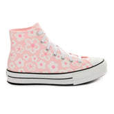 Sneakers Bambino Converse Chuck Taylor All Star Hi Eva Lift Floral Rosa | NonSoloSport