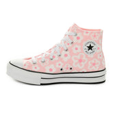 Sneakers Bambino Converse Chuck Taylor All Star Hi Eva Lift Floral Rosa | NonSoloSport