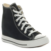 Sneakers Donna Converse Chuck Taylor All Star Classic Wedge Platform Nero Bianco | NonSoloSport