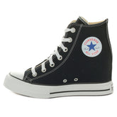 Sneakers Donna Converse Chuck Taylor All Star Classic Wedge Platform Nero Bianco | NonSoloSport