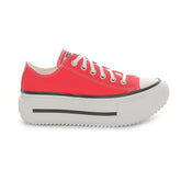 Sneakers Converse Chuck Taylor All Star Lift Double Stack Platform Rosso Bianco | NonSoloSport