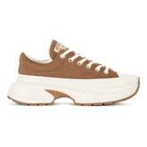 Sneakers Converse Run Star Crush Pony Hair Marrone Bianco | NonSoloSport