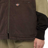 Gilet Uomo Dickies Duck Canvas Marrone | NonSoloSport