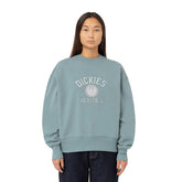 Felpa Donna Dickies Girocollo Oxford Celeste | NonSoloSport