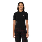 T-Shirt Donna Dickies Rib Marysville Nero | NonSoloSport