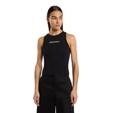 Canotta Donna Dickies A Coste Nero | NonSoloSport