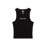 Canotta Donna Dickies A Coste Nero | NonSoloSport