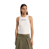 Canotta Donna Dickies A Coste Beige | NonSoloSport