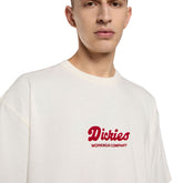 T-Shirt Uomo Dickies Lewistown Beige | NonSoloSport