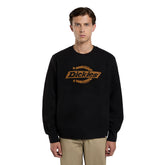Maglione Uomo Dickies Jaquard Logo Ruston Nero | NonSoloSport