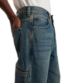 Jeans Uomo Dickies Work 958 Baggy Tapered Blu | NonSoloSport