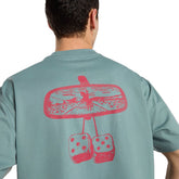 T-Shirt Uomo Dickies Polk Azzurro | NonSoloSport