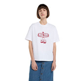T-Shirt Donna Dickies Polk Bianco | NonSoloSport