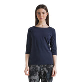 Blusa Donna Deha Jersey Fiammato Blu | NonSoloSport