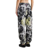 Pantalone Donna Deha Stampa Flower Grigio | NonSoloSport