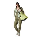 Deha Pantalone in Felpa Organica Donna Verde | NonSoloSport