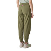 Deha Pantalone in Felpa Organica Donna Verde | NonSoloSport