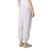 Deha Pantalone Lino Donna Bianco | NonSoloSport