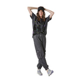 Deha Pantalone Cargo Marmo Donna Nero | NonSoloSport