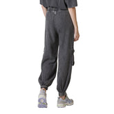 Deha Pantalone Cargo Marmo Donna Nero | NonSoloSport