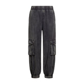 Deha Pantalone Cargo Marmo Donna Nero | NonSoloSport