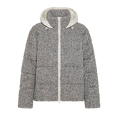 Giubbotto Donna Deha Lana Boucle Grigio | NonSoloSport