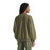 Felpa Donna Deha Comfy Verde | NonSoloSport