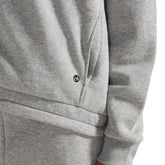 Felpa Donna Deha Zip Grigio Nero | NonSoloSport