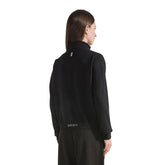 Felpa Donna Deha Zip Nero | NonSoloSport