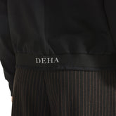 Felpa Donna Deha Zip Nero | NonSoloSport